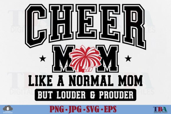 An Embroidery Designer's Take on Cheer Mom Graphics