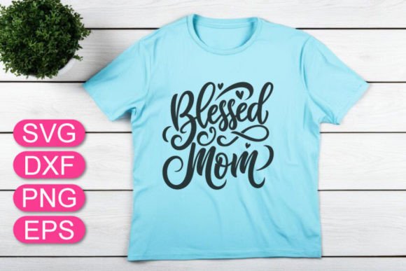 Blessed Mom: A Timeless Embroidery Design for Everyday Projects