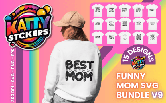 Funny Mom SVG Bundle V9 Review