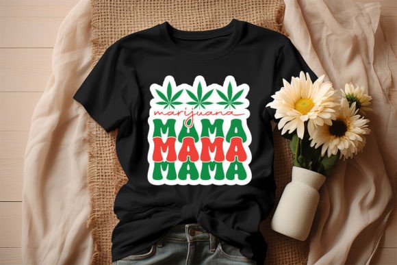 Marijuana Mama Sticker Design