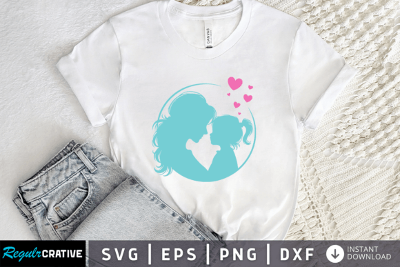 MOM SVG Clipart SVG Design
