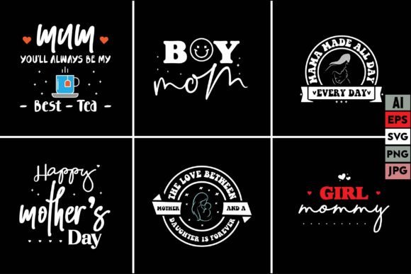 Mother Bundle T Shirt Design
