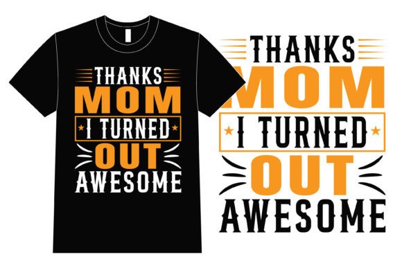 Mother Day Typography T-Shirt Design