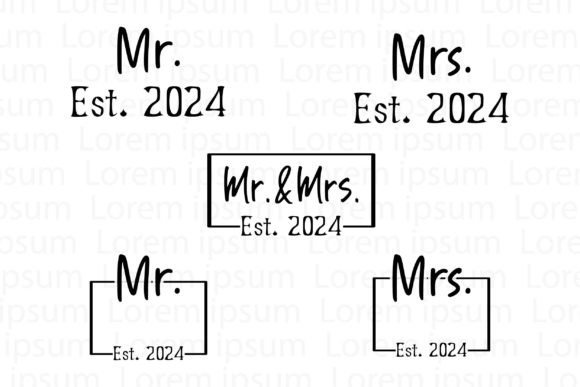 Mr. and Mrs Bundle
