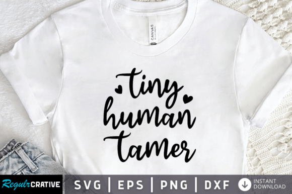 Tiny Human Tamer: A Designer's Review of This Mom-Themed Embroidery Asset