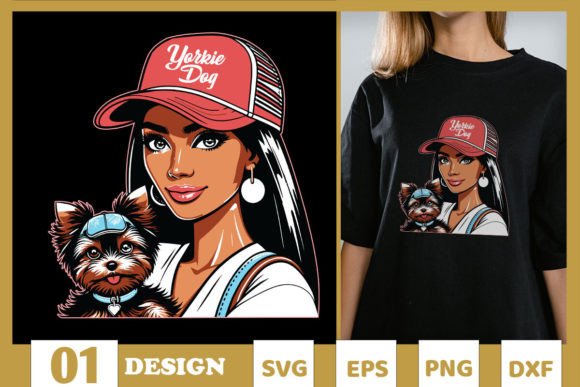 Yorkie Dog Mom SVG Review